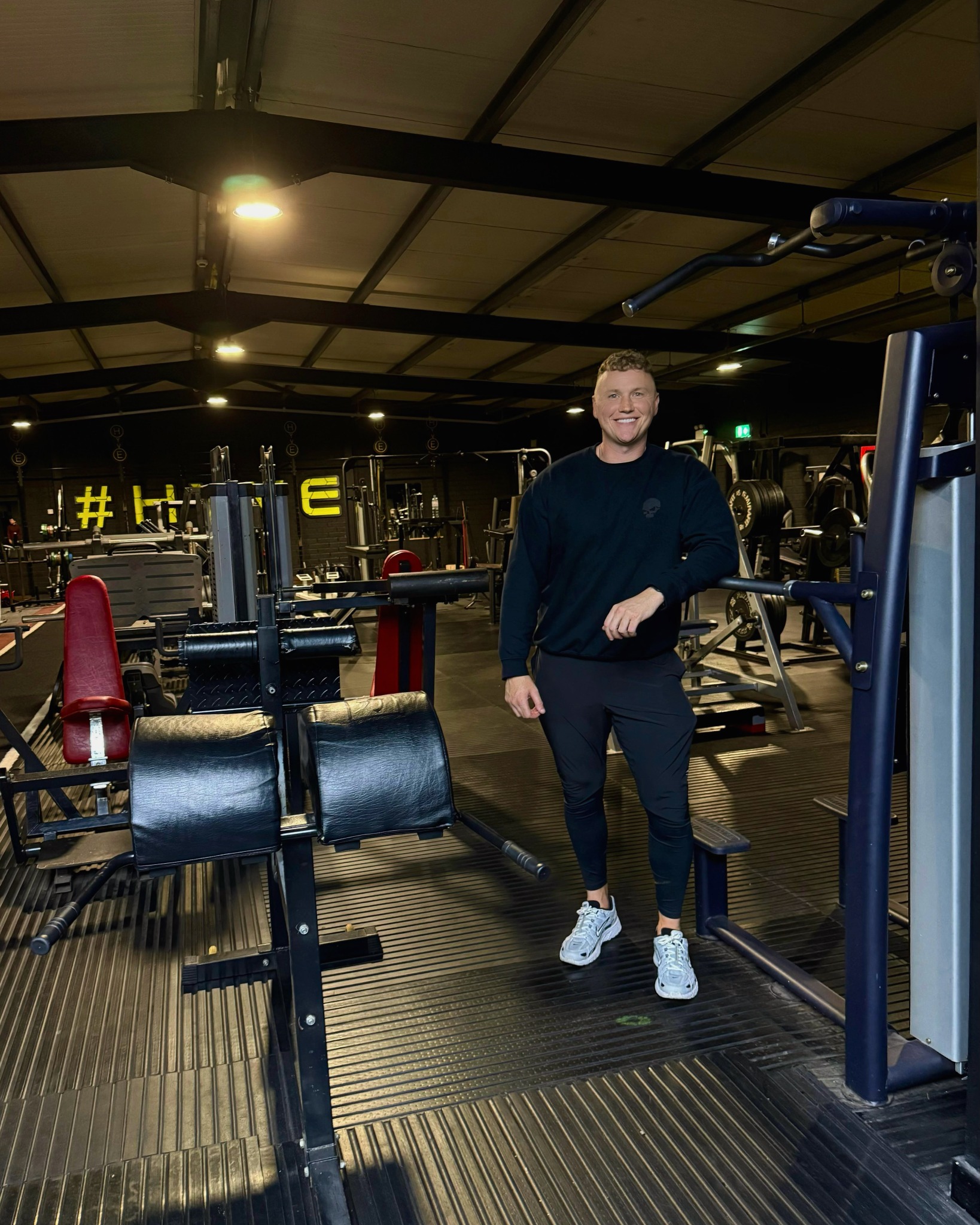 Wayne Glenn coaching at Hyve Gym in Limavady